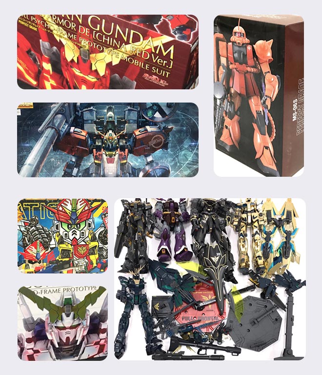 プラモデルのおまとめ買取