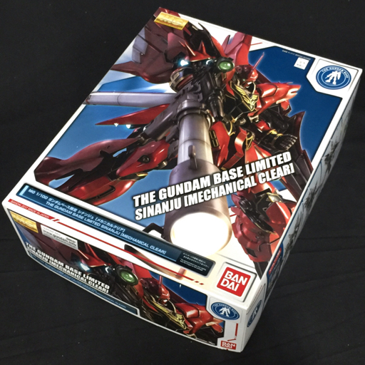 バンダイ MG 1/100ガンダムベース限定 シナンジュ メカニカルクリア ガンプラ 機動戦士ガンダムUC